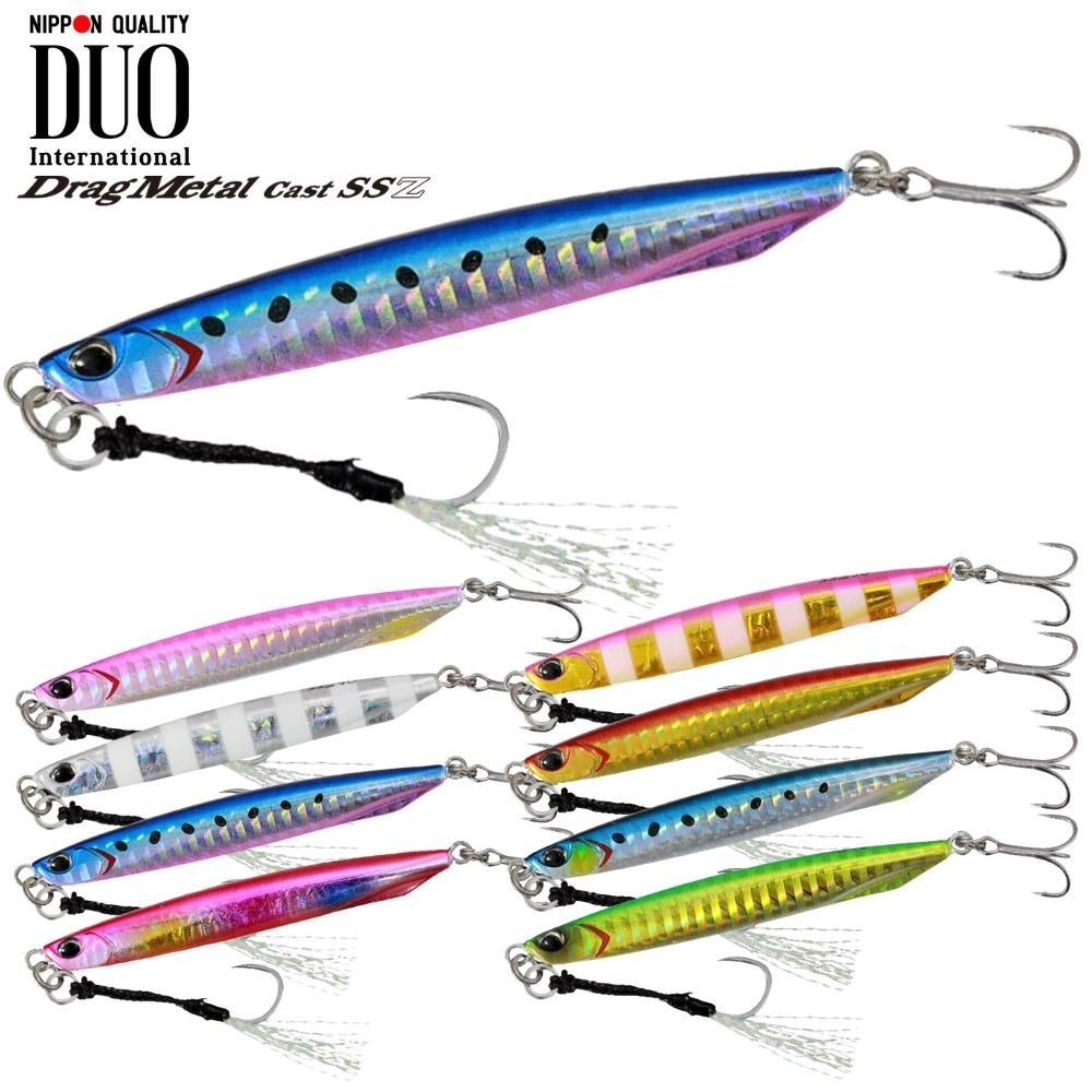 Leurre Métal Duo Drag Metal Cast Super Slim 30g - Pêche Au