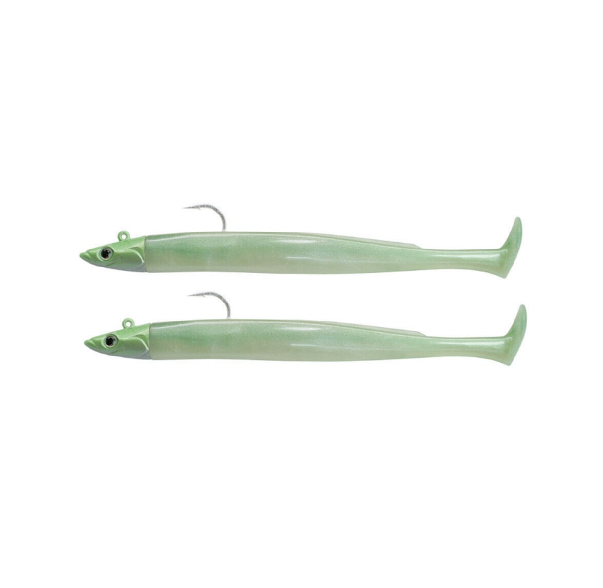 Fiiish Double Combo Off Shore Crazy Paddle Tail No.3 15cm 20g Pearl Blue