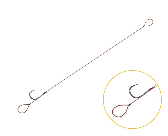 Delphin Feeder Rig Proxi 8 Loop/6pcs SM » Spletna ribiška trgovina Trofeja