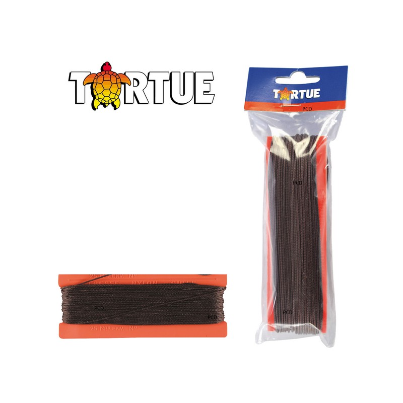 Tresse De Pêche Tortue Nacrylan 0.30mm - 100m - 21kg - Pour Silure Et Gros Carnassiers