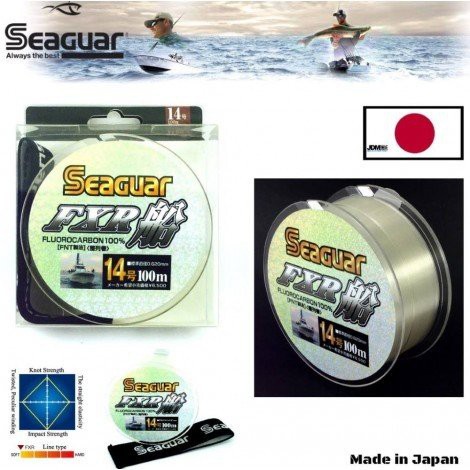 Baston Seaguar FXR Fluorocarbone - 100m En 60 Lbs (0.70mm) - Neuf