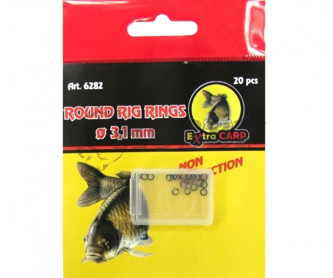 Ring Rig Carp Sistem Extra Carp Round Rig Rings 3,1mm/20pcs » Spletna ribiška ...
